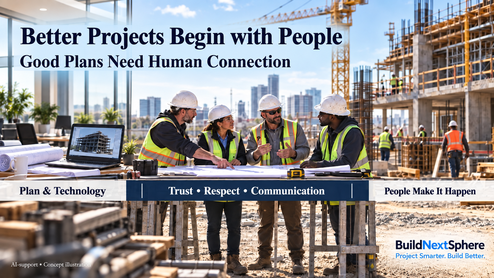 Better projects begin with people and practical support